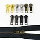 Metal zipper