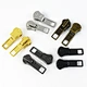 Metal zipper